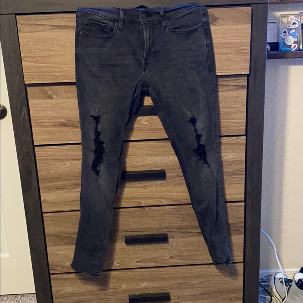 Hollister Skinny Rip Jeans